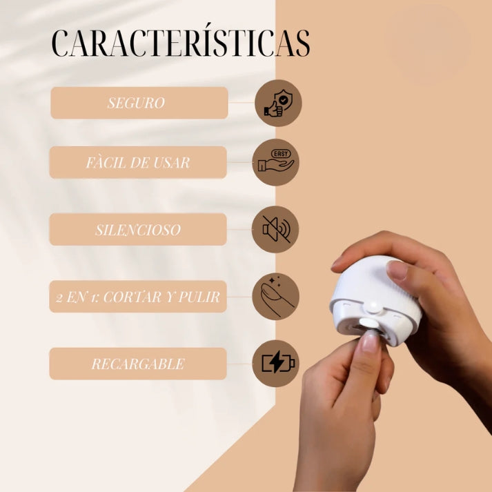 NailPro™ Corta tus uñas SIN riesgo en segundos