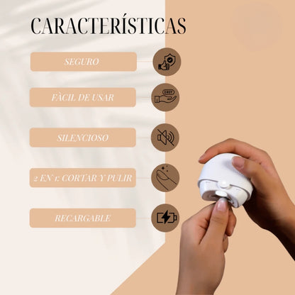 NailPro™ Corta tus uñas SIN riesgo en segundos