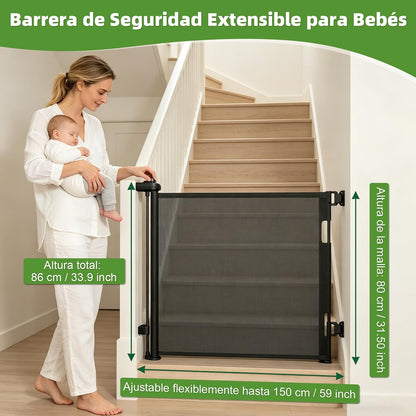 Protege a tu bebé de las zonas peligrosas de tu hogar.