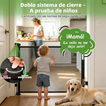 Protege a tu bebé de las zonas peligrosas de tu hogar.