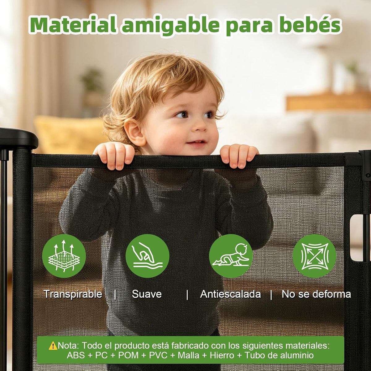 Protege a tu bebé de las zonas peligrosas de tu hogar.