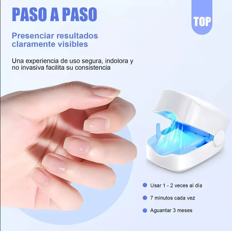 Cuida tus uñas desde casa con tecnología de luz avanzada